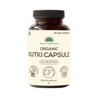 Saptamveda Organic Kutki Veg Capsule