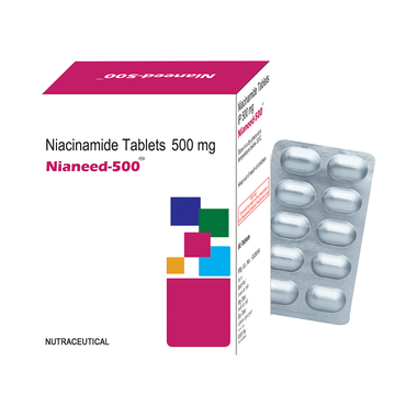 West-Coast Nianeed 500 | Niacinamide For Blood Circulation & Skin Health | Tablet