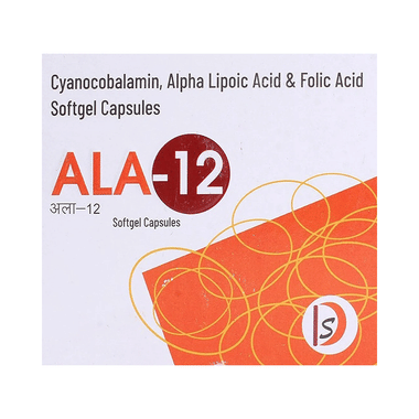 ALA-12 Soft Gelatin Capsule