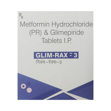 Glim-Rax 3 Tablet PR