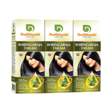 Dwibhashi Bhringaraja Tailam (100ml Each)