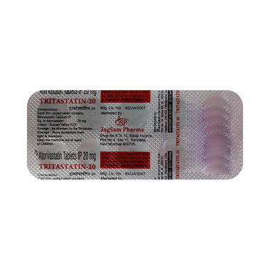 Tritastatin 20mg Tablet