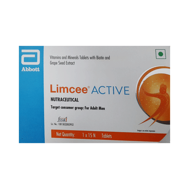 <span style='color:#626A7A'>Limcee Active Multivitamin Tablet</span>