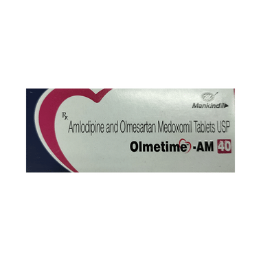 Olmetime-AM 40 Tablet