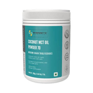 Sharrets Coconut MCT Oil Powder 70 Unflavoured