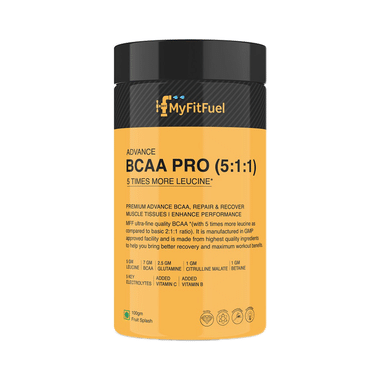 MyFitFuel Advance BCAA Pro (5:1:1) Fruit Splash