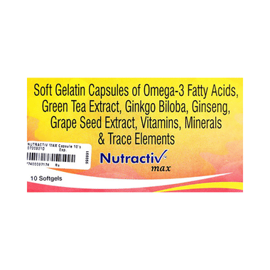 Nutractiv Max Capsule
