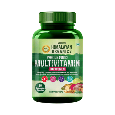 Vlado's Himalayan Organics Whole Food Multivitamin Capsule For Women