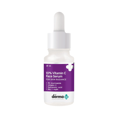 The Derma Co 10% Vitamin C Face Serum With Niacinamide | For Skin Radiance | Brightening Face Care Product