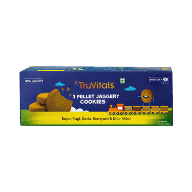 TruVitals 5 Millet Jaggery Cookies (160gm Each)