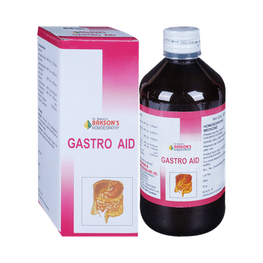 Bakson's Homeopathy Gastro Aid Syrup