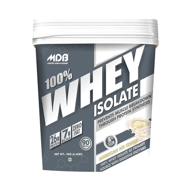MDB Master Dream Bodies 100% Whey Isolate American Ice Cream