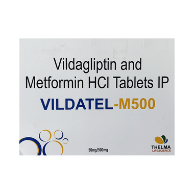 Vildatel-M 500 Tablet
