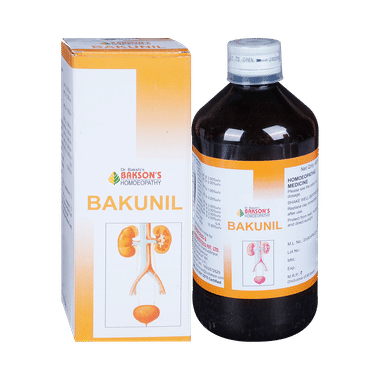 Bakson's Homeopathy Bakunil Syrup