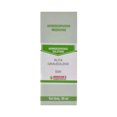 Bakson's Homoeopathy Ruta Graveolens Dilution 50M