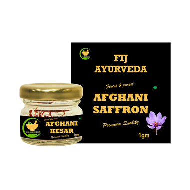 Fij Ayurveda Finest & Purest Afghani Kesar