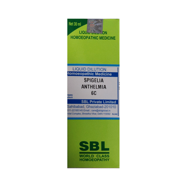 SBL Spigelia Anthelmia Dilution 6 CH