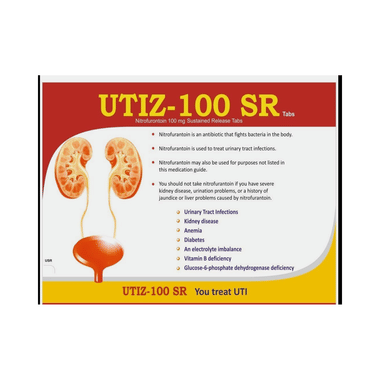 Utiz 100mg Tablet SR