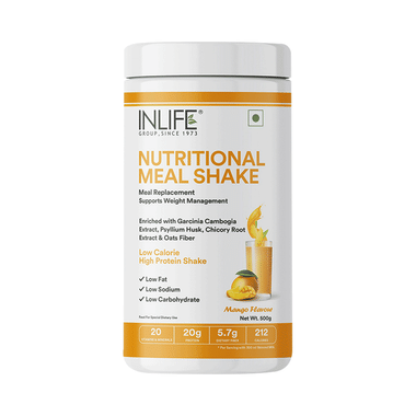 Inlife Nutritional Meal Shake For Weight Management Mango