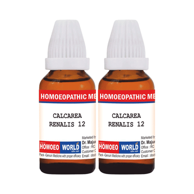 Dr. Majumder Homeo World Calcarea Renalis Dilution(30ml Each) 12 CH