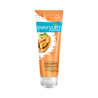 Everyuth Naturals Exfoliating Walnut for Blackheads & Dead Skin Cells | Paraben-Free | All Skin Types