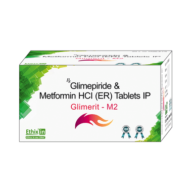 <span style='color:#626A7A'>Glimerit M 2mg/500mg Tablet</span>