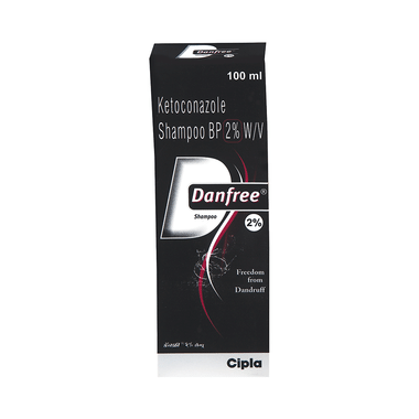 Danfree 2% Shampoo from Cipla for Antifungal Infections