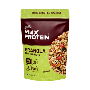 RiteBite Max Protein Granola Fruits & Nut