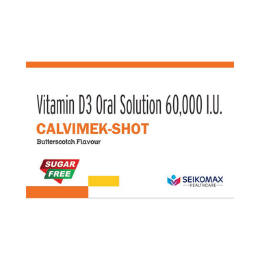 Calvimek-Shot (5ml Each) Butterscotch Sugar Free