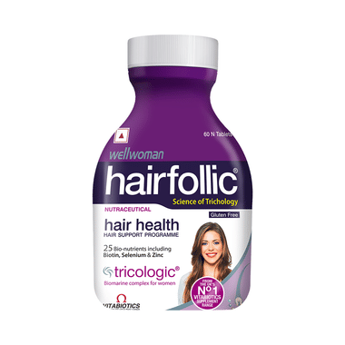 Wellwoman Hairfollic Tablet Gluten Free