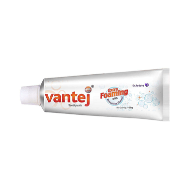 vantej toothpaste extra foaming