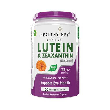 HealthyHey Nutrition Lutein & Zeaxanthin Vegetable Capsule