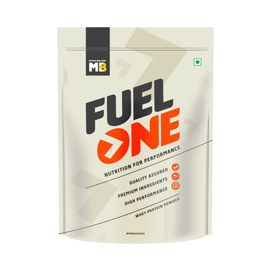 MuscleBlaze Fuel One | With Whey Protein, 5.29 BCAA, 4.2g Glutamic Acid | Powder For Performance | Flavour Cafe Mocha