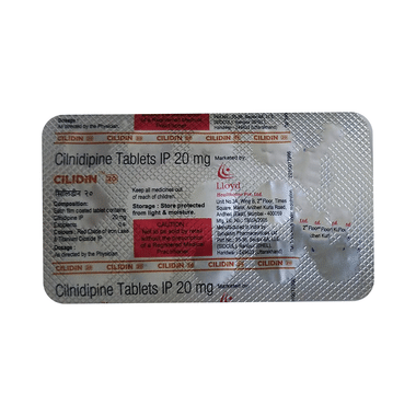 Cilidin 20 Tablet