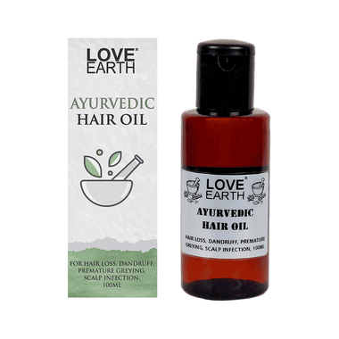 Love Earth Ayurvedic Hair Oil