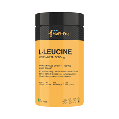 MyFitFuel L-Leucine Micronized 3000mg Tablet