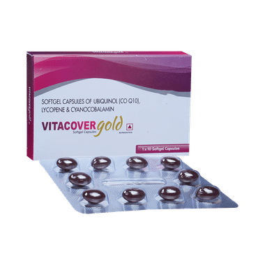 Vitacover Gold Soft Gelatin Capsule