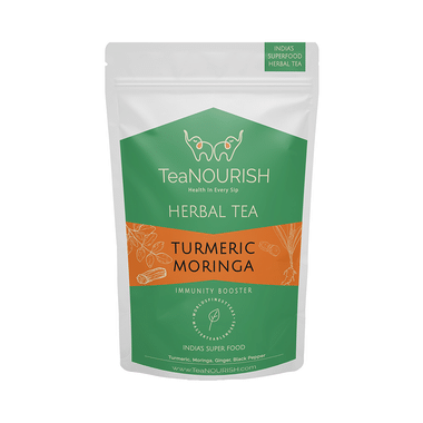 TeaNourish Herbal Tea Turmeric Moringa