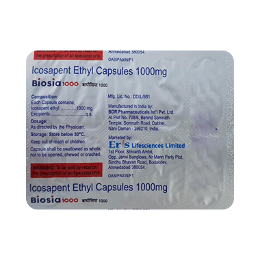 Biosia 1000 Capsule