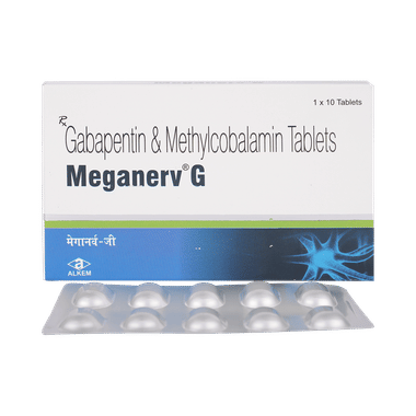 Meganerv G 300mg/500mcg Tablet