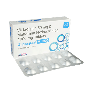 Gliptagreat M 1000 Tablet