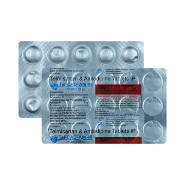 Tel-Cad-AM 40 Tablet
