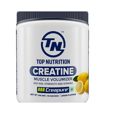 Top Nutrition Creatine Muscle Volumizer Powder Lemon