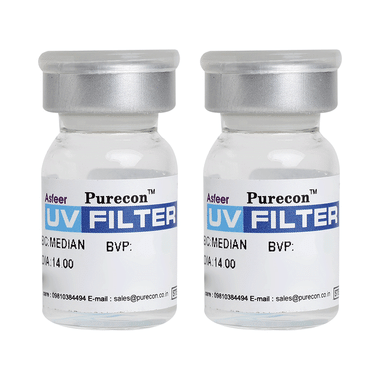 Purecon UV Filter Soft  Optical Power -5.25 Blue