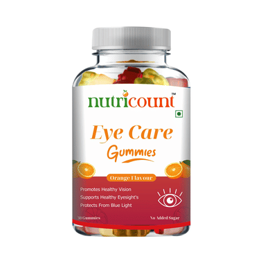 Nutricount Eye Care Gummies Orange