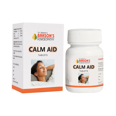 Bakson's Homeopathy Calm Aid Tablet