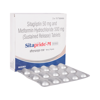 Sitapride-M 50mg/500mg Tablet