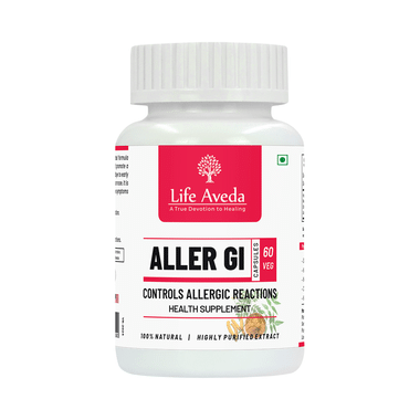 Life Aveda Aller-Gi Veg Capsule | Helps Manage Allergic Reactions