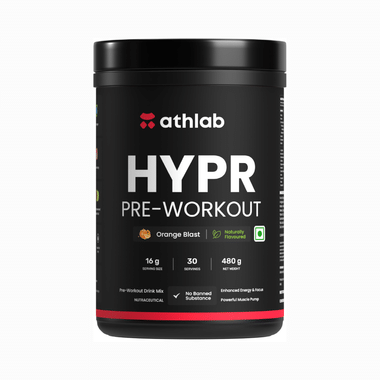 Athlab Hypr Pre-Workout Powder Orange Blast