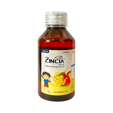 Zincia Syrup Delicious Mango